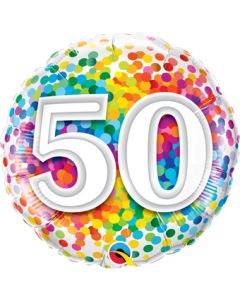 18C HB 50 RAINBOW CONFETTI (D) sale