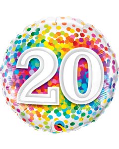 18C HB 20 RAINBOW CONFETTI (PKG)(D) sale