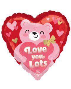 18H LOVE YOU BLUSH BEAR HUGS (PKG)