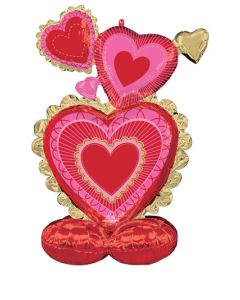 AIRLOONZ VALENTINE SWEETHEARTS 50" (PKG)