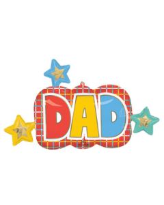 LRG SHP GRAPHIC GRIDS DAD 36" (PKG)