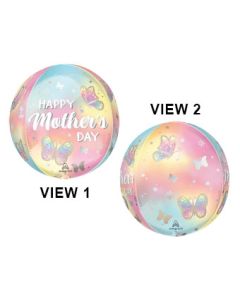 ORBZ SATIN HMD FLUTTERING DREAMS 16" (PKG)