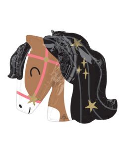LRG SHP YEE HAW HORSE 27" (PKG)
