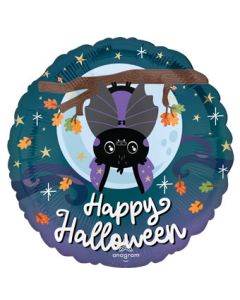 18C HAPPY HALLOWEEN TWILIGHT BAT