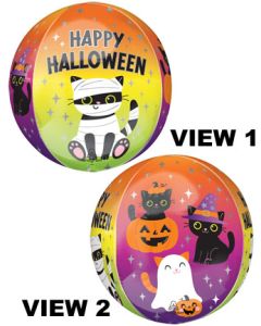 ORBZ HAPPY HALLOWEEN PURR-FECT PARTY 16" (PKG)