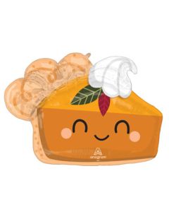 LRG SHP THANKSGIVING SLICE OF THANKS PIE 26" (PKG)