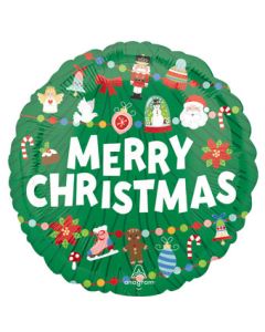 18C MERRY CHRISTMAS TIMELESS TREE