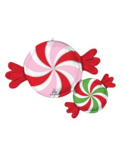 LRG SHP CANDY SWIRL SWEETEST SEASON 35" (PKG)