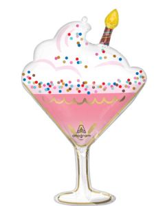 LRG SHP A TINI BIT CELEBRATION MARTINI 30" (PKG)