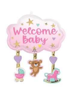 LRG SHP TINY TREASURES GIRL 29" (PKG)