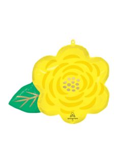 18SHP PRETTY YELLOW FLOWER (PKG)