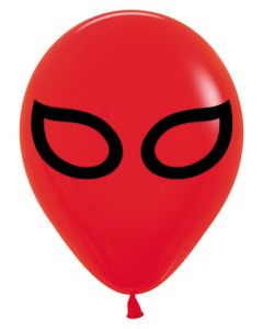 5C SEMPERTEX LUCHADOR MASK FASHION RED 1 SIDED (BAG 100)
