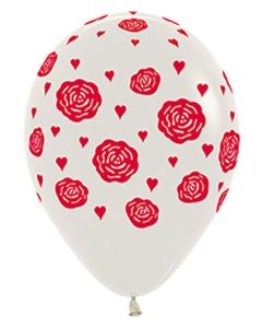 11C ROSES AND HEARTS ARD PASTEL DUSK CREAM (BAG 50)