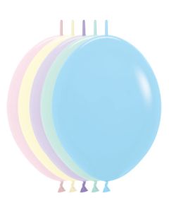 LINKOLOON 12" SEMPERTEX PASTEL MATTE ASSORTMENT (BAG 50)