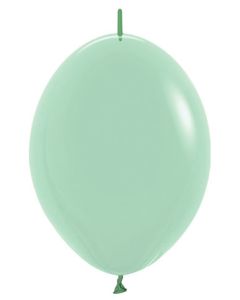 LINKOLOON 6" SEMPERTEX PASTEL DUSK GREEN TEA (BAG 50)