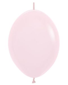 LINKOLOON 6" SEMPERTEX PASTEL MATTE PINK (BAG 50)