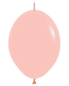 LINKOLOON 6" SEMPERTEX PASTEL MATTE MELON (BAG 50)