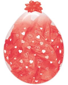 18NU SEMPERTEX INFINITY HEARTS CLEAR STUFFING (BAG25)