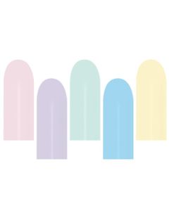 260B SEMPERTEX ASST PASTEL MATTE (BAG 100)