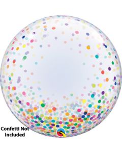 BUBBLE (DECO) 24C CONFETTI DOTS COLORFUL (PKG)(D) sale