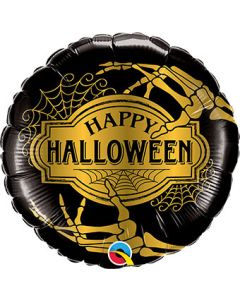 18C HAPPY HALLOWEEN GOLDEN SKELETON (PKG)(D) sale