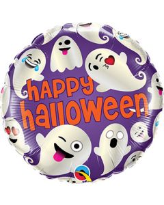18C HAPPY HALLOWEEN EMOTICON GHOSTS (PKG)(D) sale