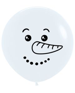 24C SEMPERTEX SNOWMAN FACE FASHION WHITE (BAG 10)
