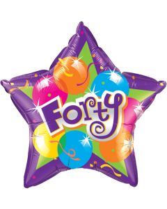 20S FORTY SPARKLING BIRTHDAY (PKG)(D) sale