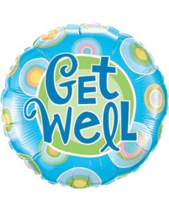 18C GET WELL BLUE DOTS (PKG)(D) sale