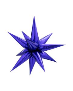 STARBURST LARGE PURPLE 40" (MULTI-BALLOON)(PKG)