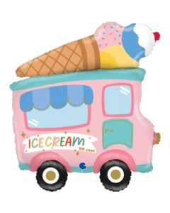 LRG SHP ICE CREAM TRUCK 38" (PKG)