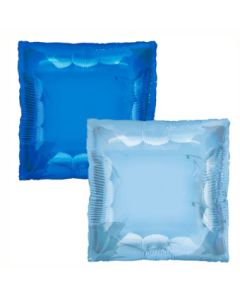 LRG SHP HOT BLUE/BABY BLUE SQUARED 24" (PKG)