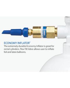 ECONOMY INFLATOR W/BLUE TIP (HANDTIGHT)