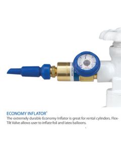ECONOMY INFLATOR W/BLUE TIP & GAUGE