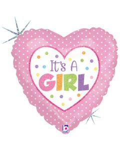 4H BABY GIRL DOTS (HOLO) AIR FILL ONLY (D)