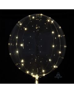 CRYSTAL CLEARZ W/WHITE LIGHTS 18" (PKG)