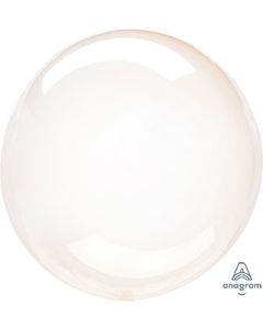 CRYSTAL CLEARZ PETITE ORANGE 10" (PKG)(sold 5's)(D) sale