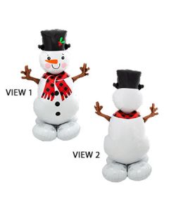 AIRLOONZ SNOWMAN 55" (PKG)(D)