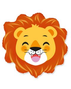 LRG SHP FLEXMETAL LION HEAD 23"