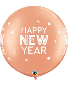 30C NEW YEAR SPARKLE & DOTS ARD ROSE GOLD (PACK2)(D) sale