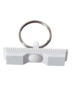 MAGNET - 5LB PULL SINGLE RING WHITE (BAG20)