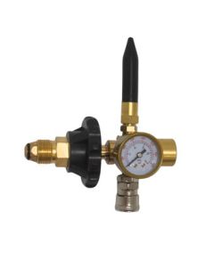 LATEX HELIUM REGULATOR WITH INTAKE HOSE & FOIL  ATTACHMENT