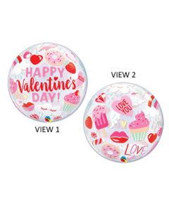 BUBBLE 22C HAPPY VALENTINES'S DAY ICONS (PKG)(D) sale