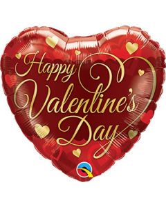 18H HAPPY VALENTINE'S DAY CLASSIC W/GOLD (PKG)(D) sale