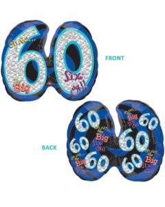 LRG SHP HB 60 OH NO! ITS MY BDAY 26" (HOLO)(PKG)(D) sale