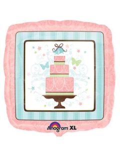 18SQ BLUSHING BRIDE PINK CAKE (D) sale