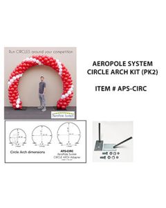 AEROPOLE SYSTEM CIRCLE ARCH KIT (PK2)