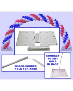 HEAVY DUTY METAL BALLOON ARCH / COLUMN KIT