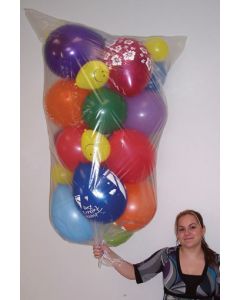 BALLOON TRANSPORT BAG 65"x38" 59-GALLON (VENTED)(PK100)