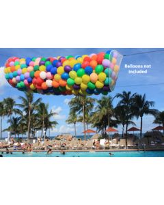 BALLOON DROP NET SYSTEM, 50-ft line for 500 9" or 250 11"